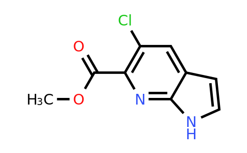 CAS 1305324-76-8 | methyl 5-chloro-1H-pyrrolo[2,3-b]pyridine-6-carboxylate