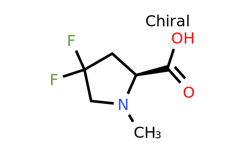 CAS 1305325-21-6 | (2S)-4,4-difluoro-1-methylpyrrolidine-2-carboxylic acid