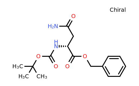 CAS 130539-03-6 | Benzyl (2R)-2-{[(tert-butoxy)carbonyl]amino}-3-carbamoylpropanoate