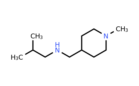 CAS 1305570-18-6 | 2-Methyl-N-((1-methylpiperidin-4-yl)methyl)propan-1-amine