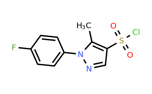 CAS 1305652-34-9 | 1-(4-fluorophenyl)-5-methyl-1H-pyrazole-4-sulfonyl chloride
