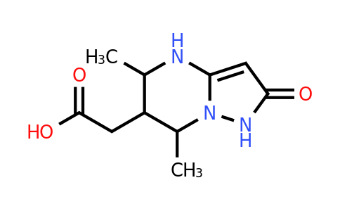 CAS 1305710-90-0 | 2-{5,7-dimethyl-2-oxo-1H,2H,4H,5H,6H,7H-pyrazolo[1,5-a]pyrimidin-6-yl}acetic acid