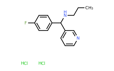 CAS 1305711-92-5 | [(4-Fluorophenyl)(pyridin-3-yl)methyl](propyl)amine dihydrochloride