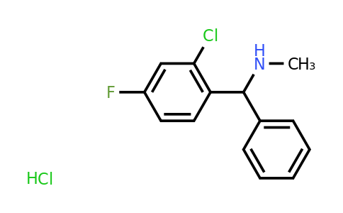 CAS 1305711-93-6 | [(2-Chloro-4-fluorophenyl)(phenyl)methyl](methyl)amine hydrochloride