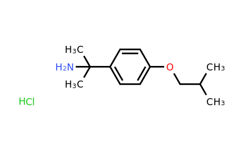 CAS 1305712-13-3 | 2-[4-(2-Methylpropoxy)phenyl]propan-2-amine hydrochloride