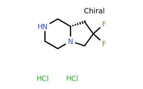 CAS 1305712-21-3 | (S)-7,7-Difluorooctahydropyrrolo[1,2-a]pyrazine dihydrochloride