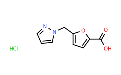 CAS 1305712-62-2 | 5-(1H-Pyrazol-1-ylmethyl)furan-2-carboxylic acid hydrochloride