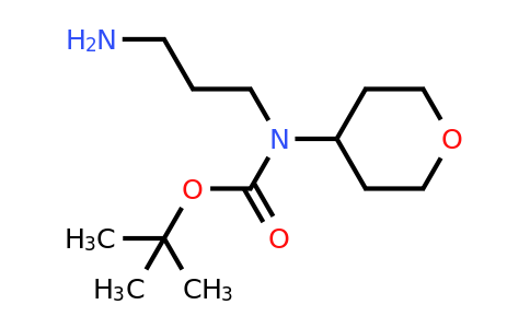 CAS 1305712-80-4 | tert-butyl N-(3-aminopropyl)-N-(oxan-4-yl)carbamate