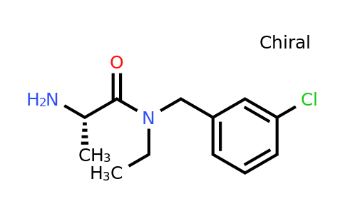 CAS 1306029-52-6 | (S)-2-Amino-N-(3-chlorobenzyl)-N-ethylpropanamide