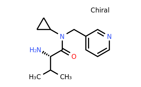 CAS 1306054-58-9 | (S)-2-Amino-N-cyclopropyl-3-methyl-N-(pyridin-3-ylmethyl)butanamide