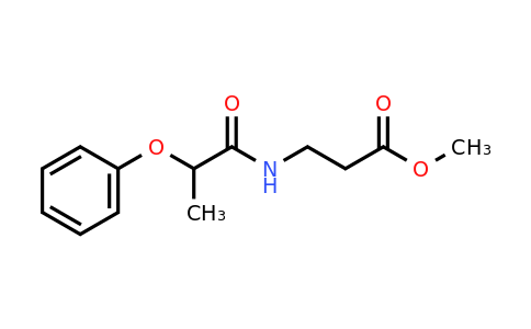 CAS 1306138-32-8 | methyl 3-(2-phenoxypropanamido)propanoate