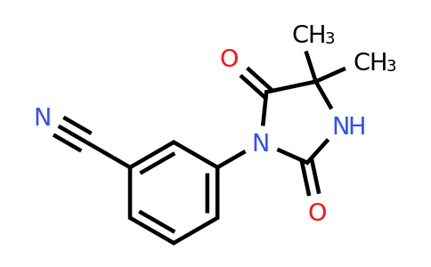 CAS 1306198-75-3 | 3-(4,4-dimethyl-2,5-dioxoimidazolidin-1-yl)benzonitrile