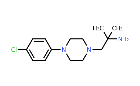 1-[4-(4-chlorophenyl)piperazin-1-yl]-2-methylpropan-2-amine