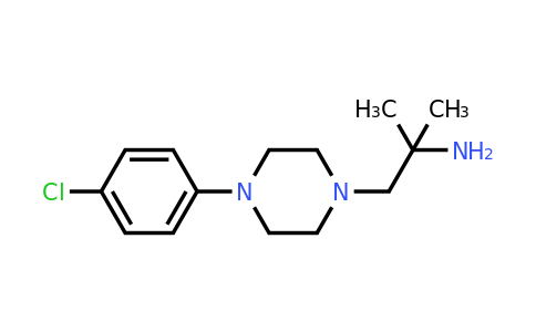 CAS 1306199-31-4 | 1-[4-(4-chlorophenyl)piperazin-1-yl]-2-methylpropan-2-amine