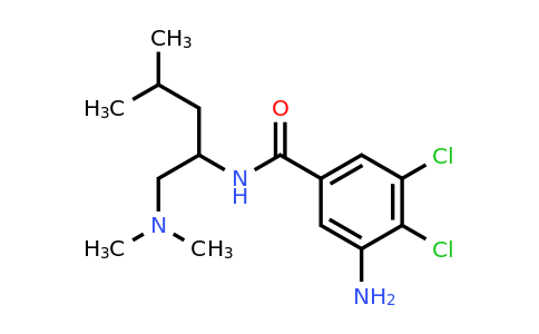 CAS 1306214-47-0 | 3-Amino-4,5-dichloro-N-[1-(dimethylamino)-4-methylpentan-2-yl]benzamide