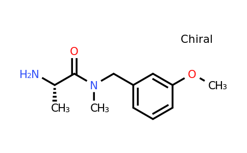 (S)-2-Amino-N-(3-methoxybenzyl)-N-methylpropanamide