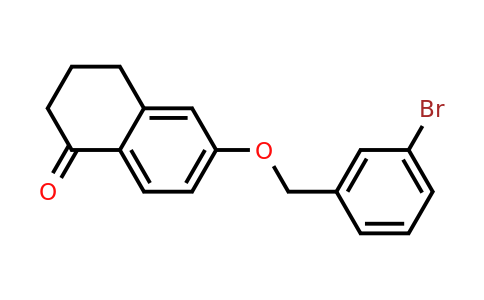 CAS 1306540-15-7 | 6-((3-bromobenzyl)oxy)-3,4-dihydronaphthalen-1(2H)-one