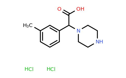 CAS 1306602-91-4 | 2-(3-Methylphenyl)-2-(piperazin-1-yl)acetic acid dihydrochloride