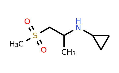 CAS 1306603-08-6 | N-(1-Methanesulfonylpropan-2-yl)cyclopropanamine