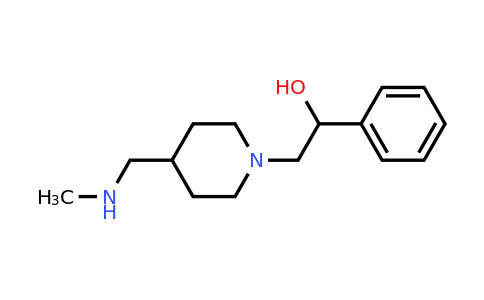 CAS 1306603-13-3 | 2-{4-[(methylamino)methyl]piperidin-1-yl}-1-phenylethan-1-ol