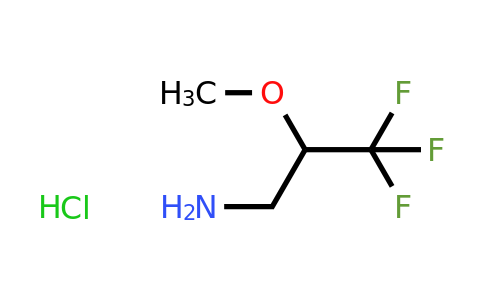 CAS 1306603-48-4 | 3,3,3-Trifluoro-2-methoxypropan-1-amine hydrochloride