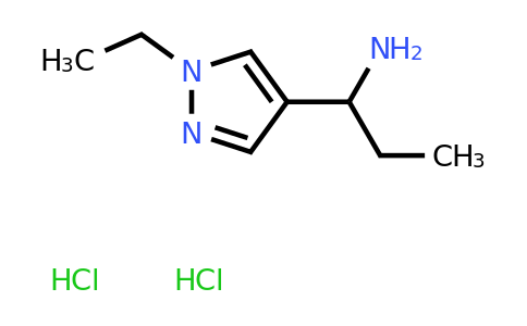 CAS 1306603-57-5 | 1-(1-Ethyl-1H-pyrazol-4-yl)propan-1-amine dihydrochloride