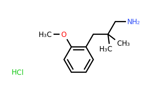CAS 1306603-68-8 | 3-(2-Methoxyphenyl)-2,2-dimethylpropan-1-amine hydrochloride