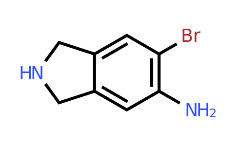 CAS 1306603-70-2 | 6-Bromo-2,3-dihydro-1H-isoindol-5-amine