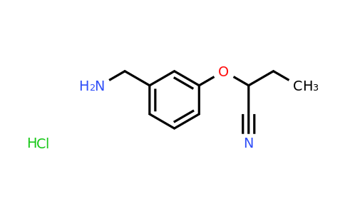 CAS 1306603-71-3 | 2-[3-(Aminomethyl)phenoxy]butanenitrile hydrochloride