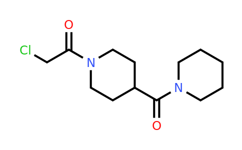 CAS 1306604-32-9 | 2-Chloro-1-[4-(piperidine-1-carbonyl)piperidin-1-yl]ethan-1-one