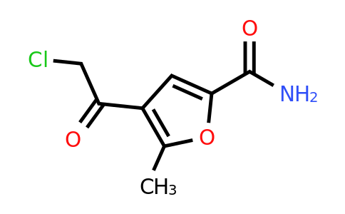CAS 1306604-46-5 | 4-(2-Chloroacetyl)-5-methylfuran-2-carboxamide