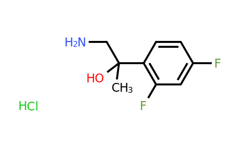 CAS 1306604-58-9 | 1-Amino-2-(2,4-difluorophenyl)propan-2-ol hydrochloride