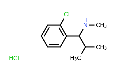CAS 1306604-66-9 | [1-(2-Chlorophenyl)-2-methylpropyl](methyl)amine hydrochloride