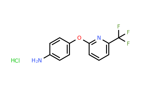 CAS 1306605-05-9 | 4-{[6-(trifluoromethyl)pyridin-2-yl]oxy}aniline hydrochloride