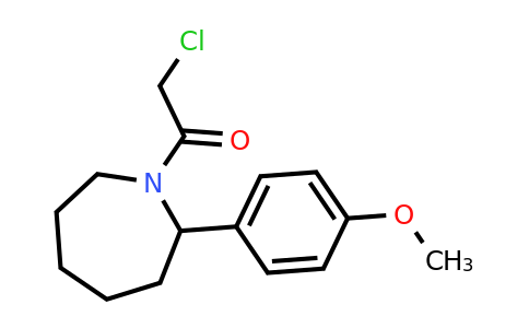 CAS 1306605-09-3 | 2-Chloro-1-[2-(4-methoxyphenyl)azepan-1-yl]ethan-1-one