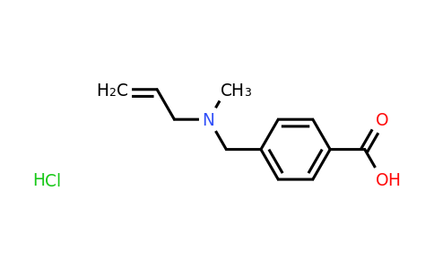 CAS 1306605-20-8 | 4-{[methyl(prop-2-en-1-yl)amino]methyl}benzoic acid hydrochloride