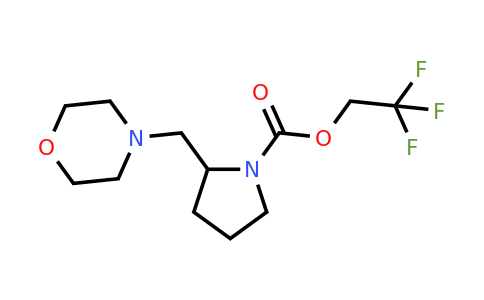 CAS 1306605-24-2 | 2,2,2-Trifluoroethyl 2-(morpholin-4-ylmethyl)pyrrolidine-1-carboxylate