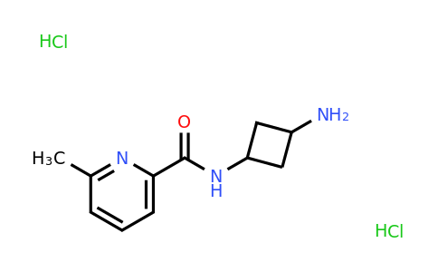 CAS 1306605-96-8 | N-(3-Aminocyclobutyl)-6-methylpyridine-2-carboxamide dihydrochloride
