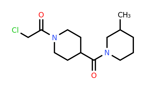 CAS 1306606-87-0 | 2-Chloro-1-[4-(3-methylpiperidine-1-carbonyl)piperidin-1-yl]ethan-1-one