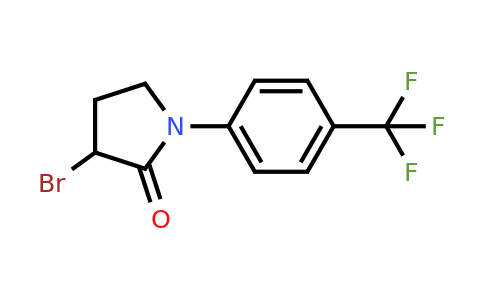 CAS 1306606-97-2 | 3-Bromo-1-[4-(trifluoromethyl)phenyl]pyrrolidin-2-one