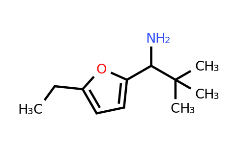 CAS 1306607-08-8 | 1-(5-Ethylfuran-2-yl)-2,2-dimethylpropan-1-amine