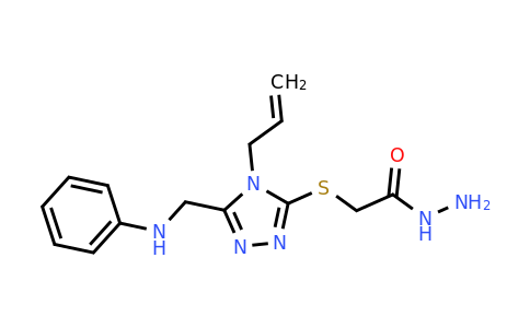 CAS 1306738-34-0 | 2-((4-Allyl-5-((phenylamino)methyl)-4H-1,2,4-triazol-3-yl)thio)acetohydrazide