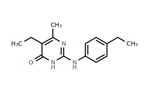 CAS 1306739-04-7 | 5-Ethyl-2-((4-ethylphenyl)amino)-6-methylpyrimidin-4(3H)-one