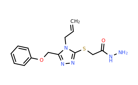 CAS 1306739-34-3 | 2-((4-Allyl-5-(phenoxymethyl)-4H-1,2,4-triazol-3-yl)thio)acetohydrazide
