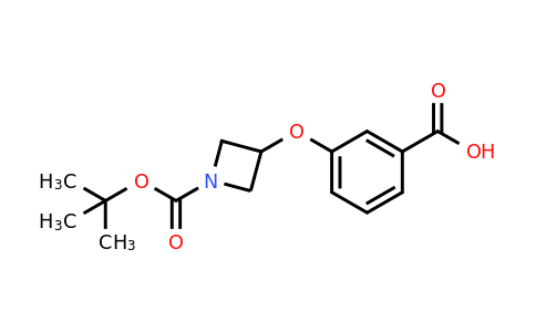 CAS 1306739-51-4 | 3-((1-(tert-Butoxycarbonyl)azetidin-3-yl)oxy)benzoic acid