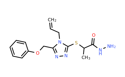 CAS 1306739-78-5 | 2-((4-Allyl-5-(phenoxymethyl)-4H-1,2,4-triazol-3-yl)thio)propanehydrazide