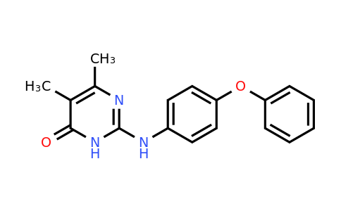 CAS 1306739-91-2 | 5,6-Dimethyl-2-((4-phenoxyphenyl)amino)pyrimidin-4(3H)-one