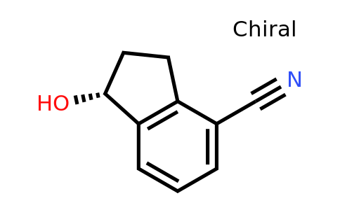 CAS 1306763-24-5 | (1R)-1-Hydroxy-2,3-dihydro-1H-indene-4-carbonitrile