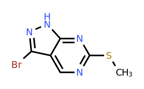 CAS 1306829-95-7 | 3-Bromo-6-(methylthio)-1H-pyrazolo[3,4-D]pyrimidine