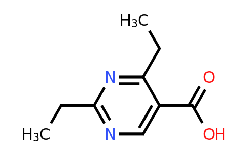 CAS 1306969-40-3 | 2,4-Diethylpyrimidine-5-carboxylic acid